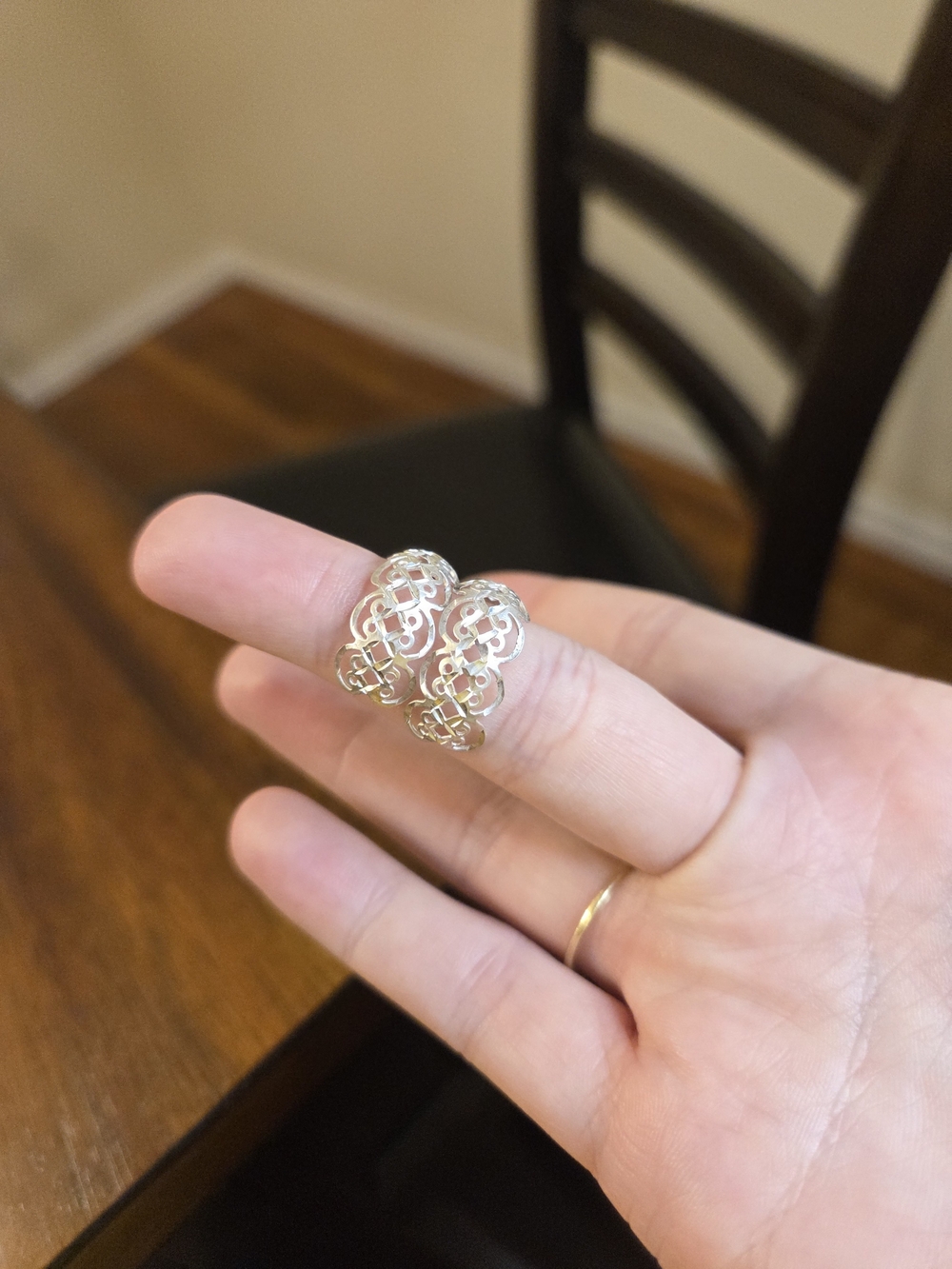 Vintage Sterling Silver Sterling, Filigree / Sterling, Rings